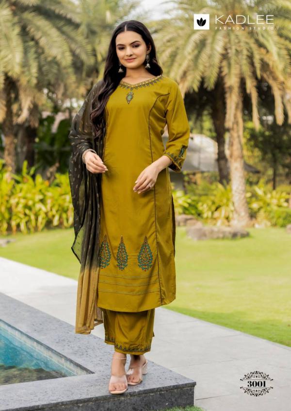 Kadlee Amrita Rayon Slub Readymade Collection