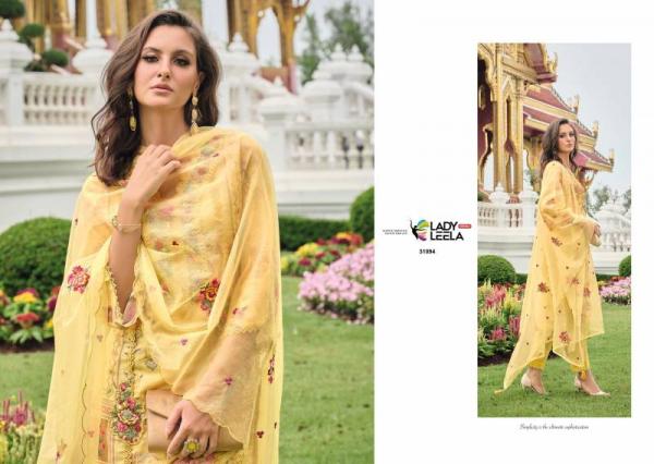 Lady Leela Kainat Maslin Printed Kurti Pant With Dupatta