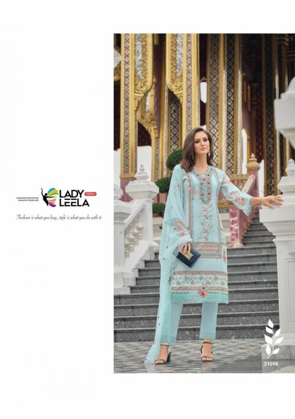 Lady Leela Kainat Maslin Printed Kurti Pant With Dupatta