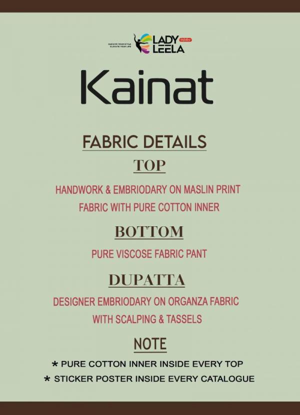 Lady Leela Kainat Maslin Printed Kurti Pant With Dupatta