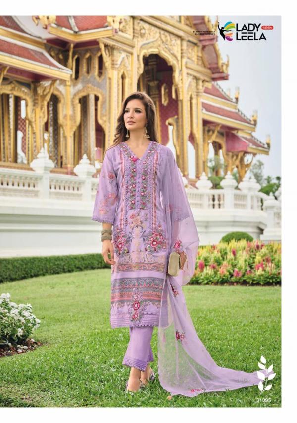 Lady Leela Kainat Maslin Printed Kurti Pant With Dupatta