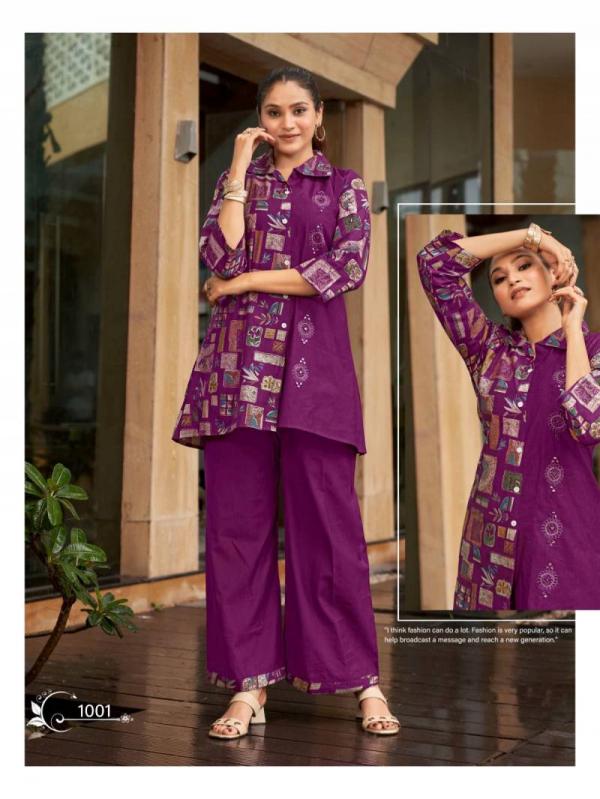 Sankheswer Lily Vol 1 Vertican Print Co Ord Set