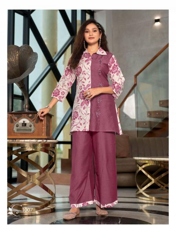 Sankheswer Lily Vol 1 Vertican Print Co Ord Set