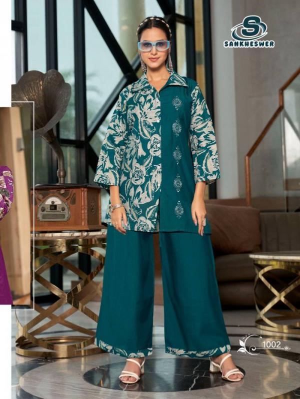 Sankheswer Lily Vol 1 Vertican Print Co Ord Set