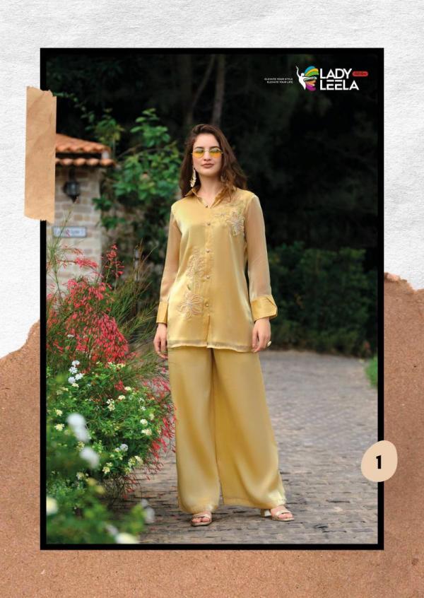 Lady Leela Marbles 7 Viscose Silk Co Ord Set