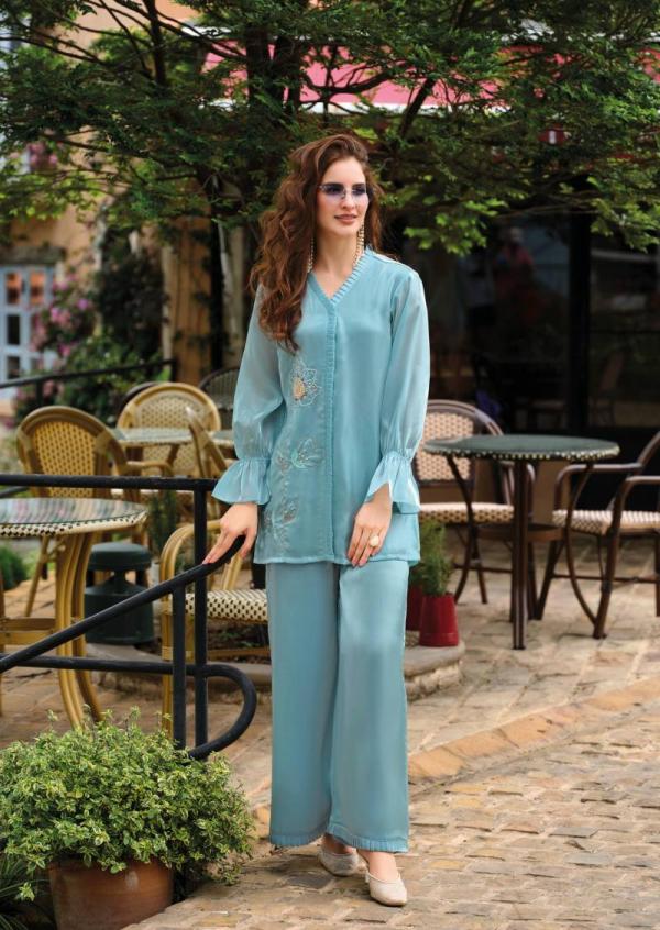 Lady Leela Marbles 7 Viscose Silk Co Ord Set