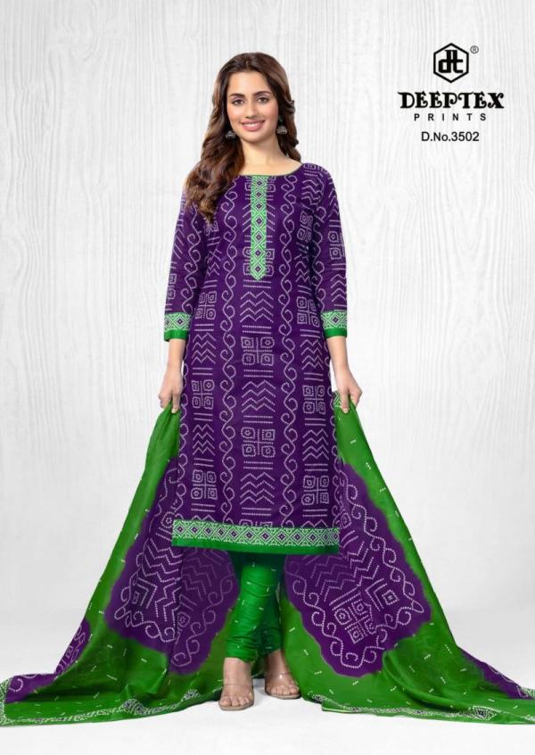 Deeptex Classic Chunaris Vol 35 Bandhani Printed Dress Material