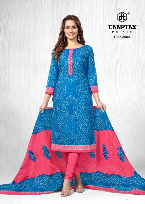 Deeptex Classic Chunaris Vol 35 Bandhani Printed Dress Material
