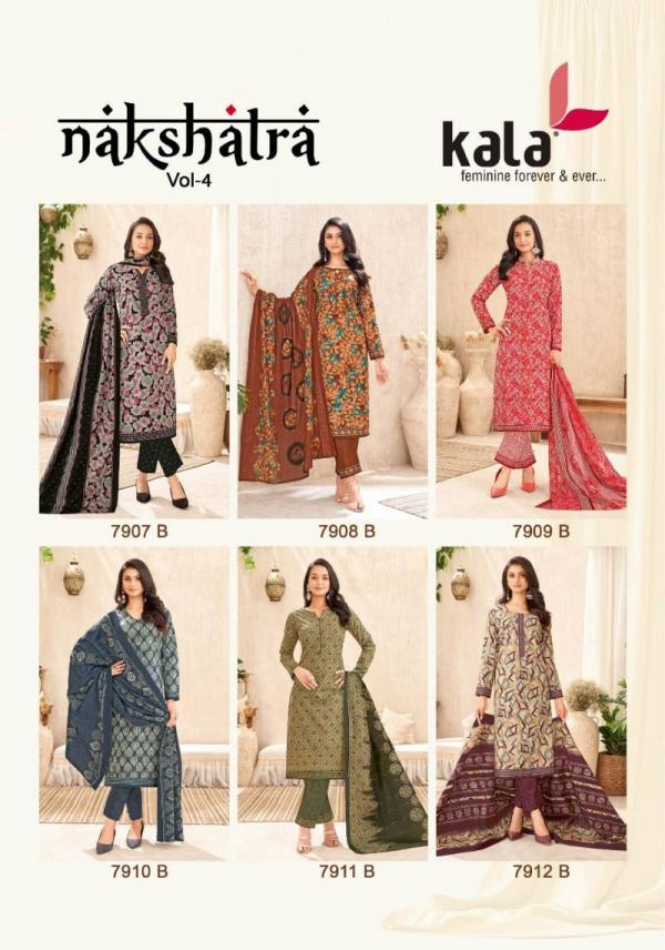 Kala Nakshatra Vol 4 Cotton Printed Dress Material