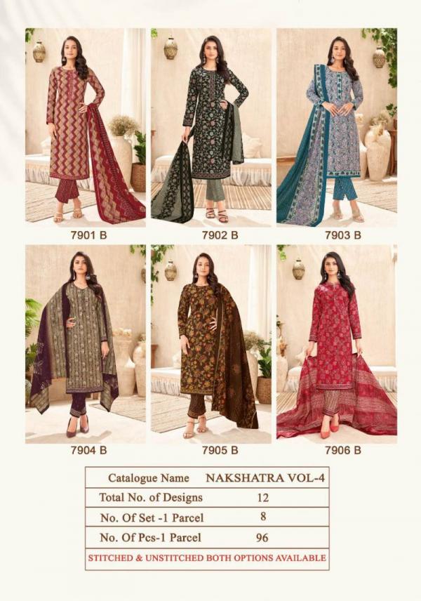 Kala Nakshatra Vol 4 Cotton Printed Dress Material