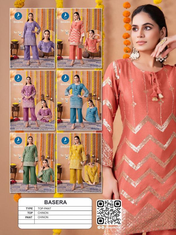 Kaya Basera Designer Chinon Cord Set Collection
