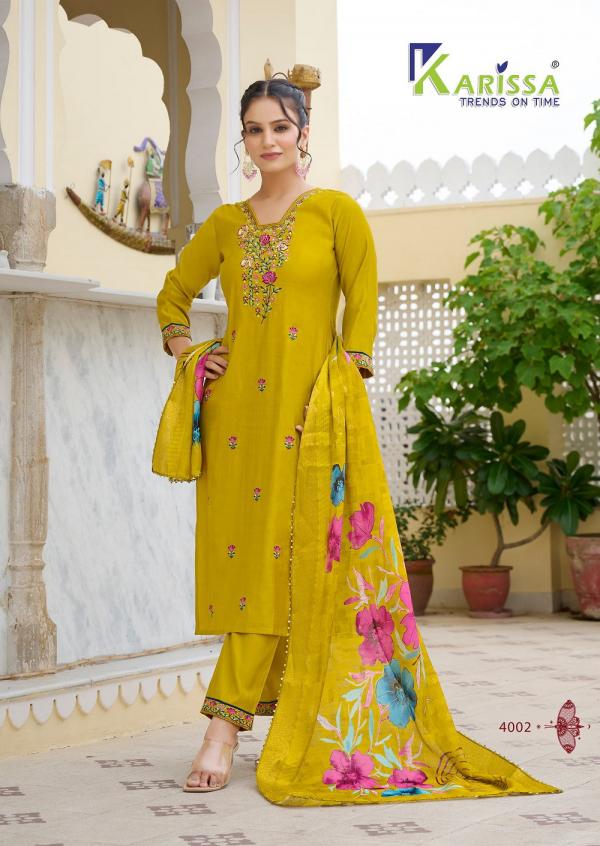 Karissa Nora Vol 4 Fancy Viscose Kurti Bottom With Dupatta