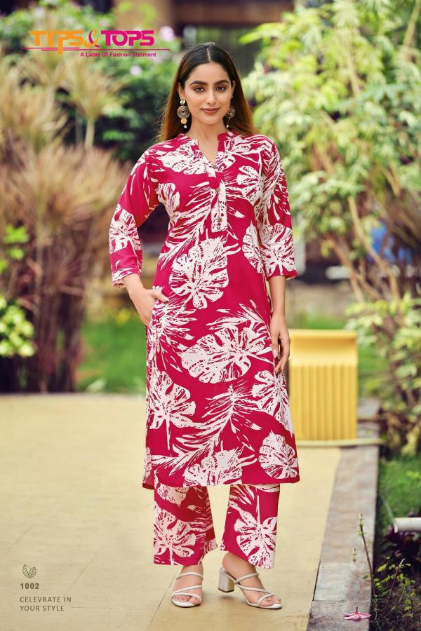 Tips And Tops Cindrella Vol 6 Rayon Printed Cord Set Collection