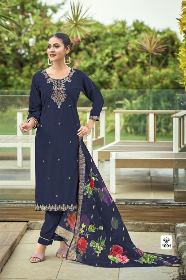 Ossm Meher Viscose Roman Silk Readymade Collection
