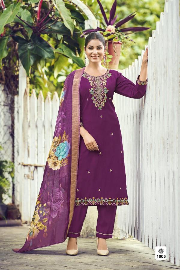 Ossm Meher Viscose Roman Silk Readymade Collection