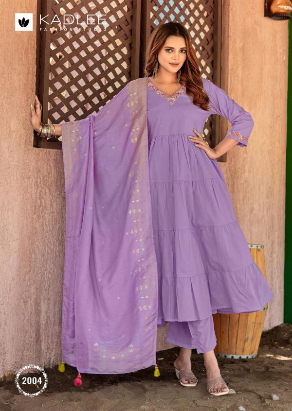 Kadlee Taneja Fancy Cotton Kurti Bottom With Dupatta