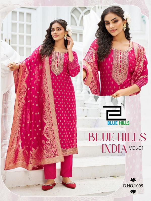 Blue Hills India Vol 1 Rayon Printed Readymade Collection