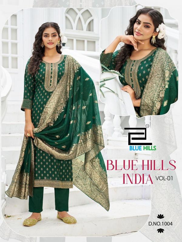 Blue Hills India Vol 1 Rayon Printed Readymade Collection