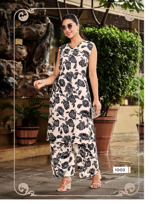 Sankheswer Tetema Vol 1 Rayon Printed Kurti With Bottom