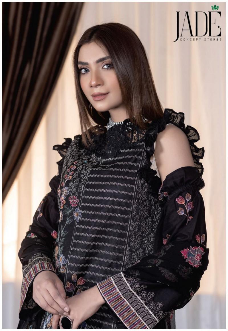 Jade Jahan Ara vol-2 Heavy Cotton Dress Luxury Collection: Textilecatalog