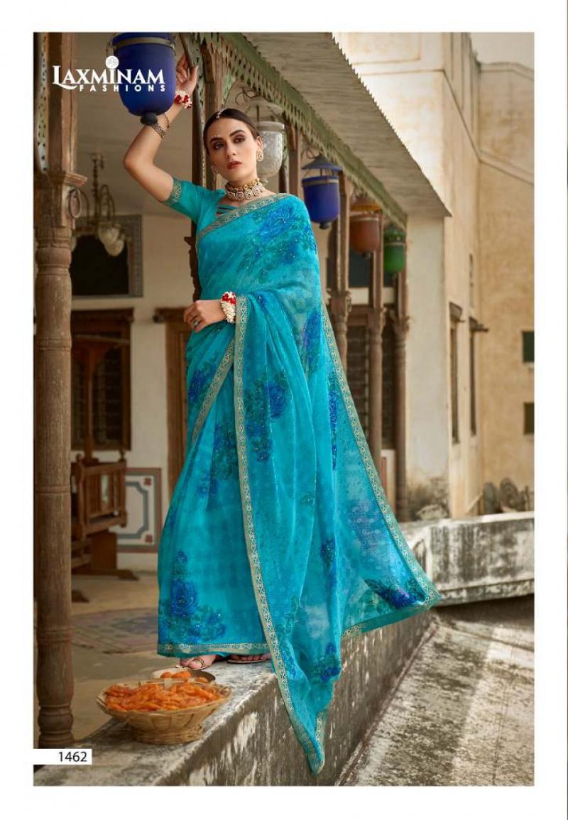 VIPUL SOFT PALETTE MAGIC CAT 414 PRINTED GEORGETTE SAREE ONLINE STORE