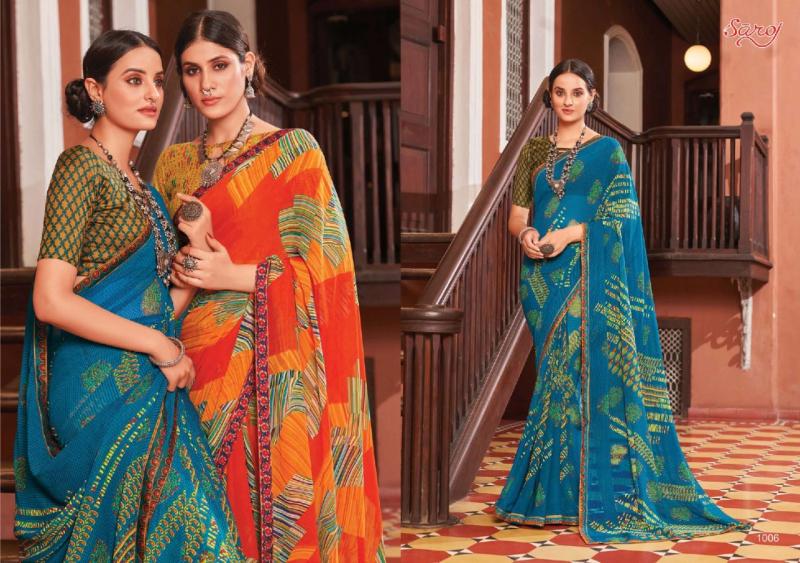 Buy Olive Sarees for Women by GRIVA DESIGNER Online | Ajio.com