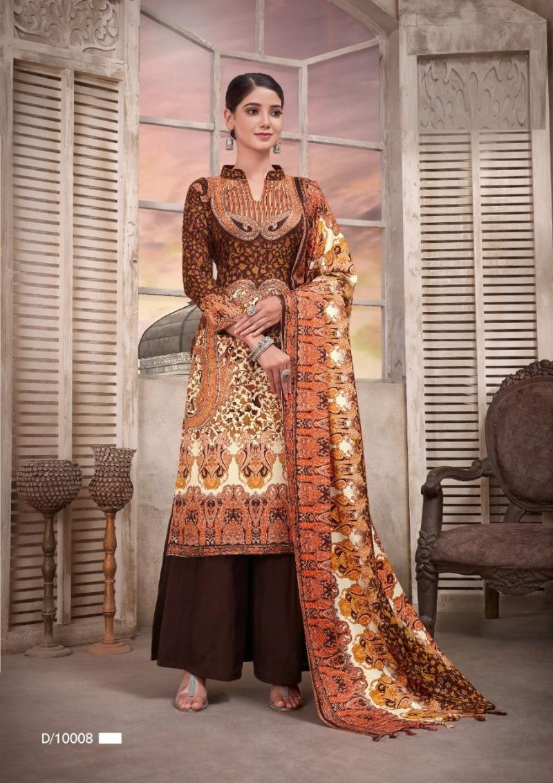 Gul Mohar Naari Pashmina Suits – Kavya Style Plus