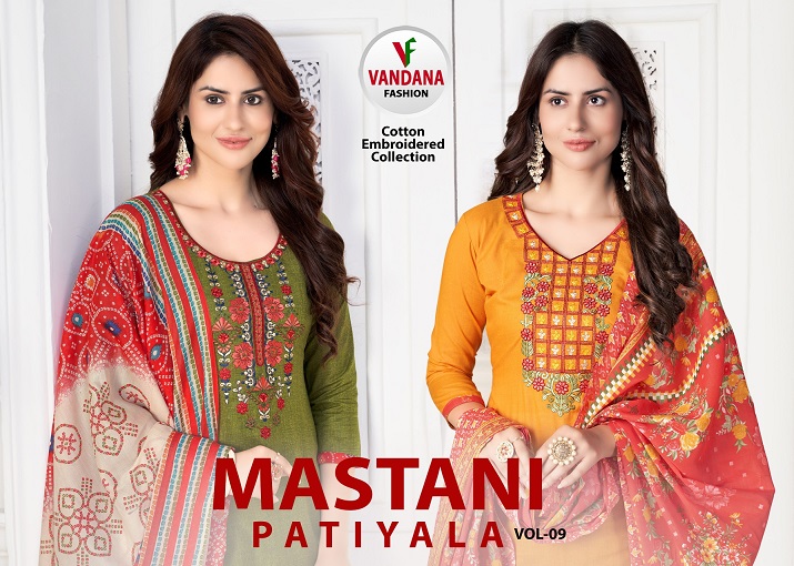 Embroidered New Designer Cotton Punjabi Patiyala Suit, Stitched at Rs  799/piece in Surat