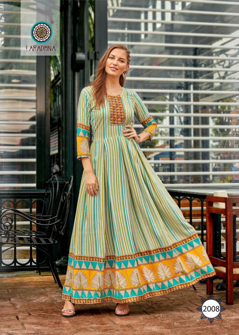 Buy Feeding Anarkali Cotton Kurti  Wobbly Walk