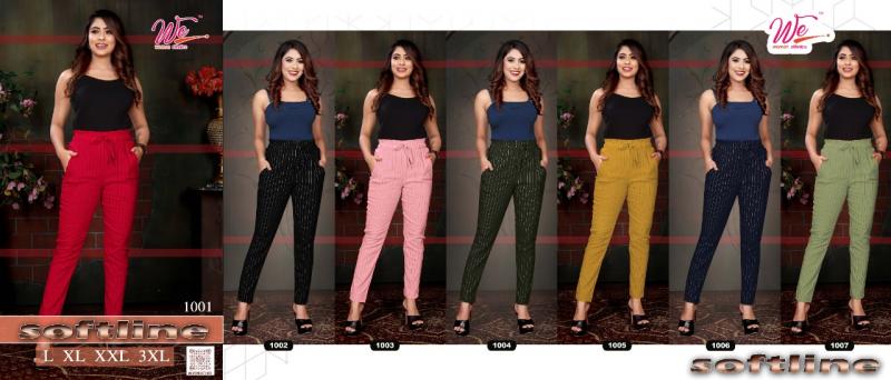 fcity.in - Trendy Poly Cotton Solid Women Pant Pack Of 2 / Fancy Latest  Women