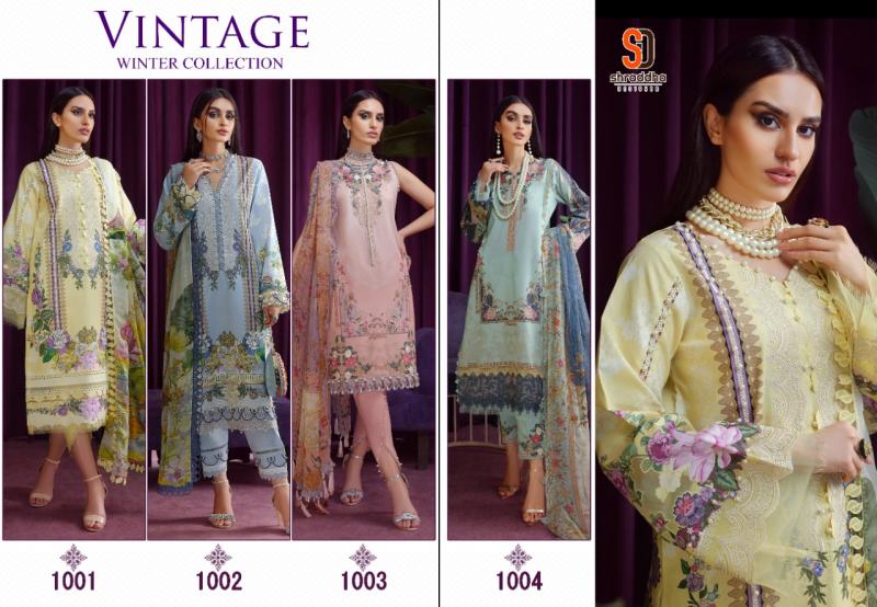 sadhana fashion tahreer 301-310 series pashmina designer salwar suits  winter collection 2022