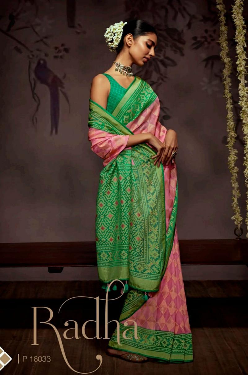 Silk Green Latest Designer Printed Daily Wear Saree