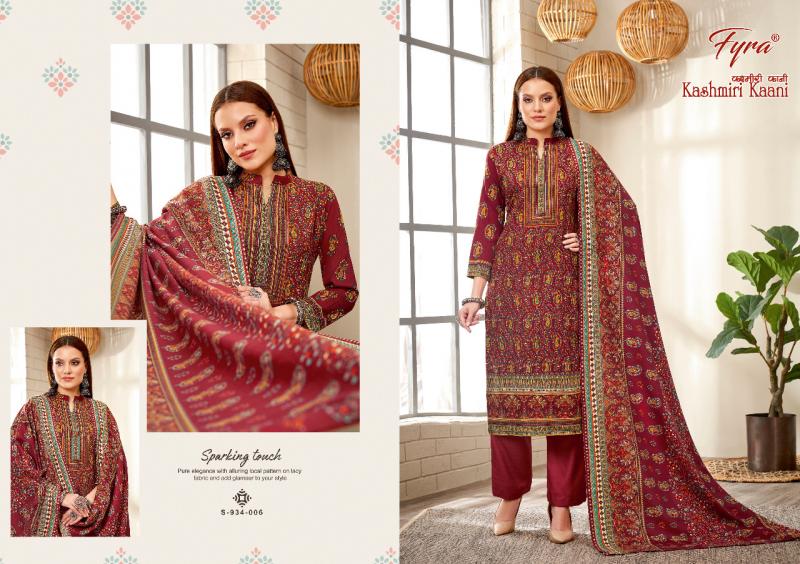 Winter Collection Kashmiri Queen Dress Material at Rs 335 in Surat