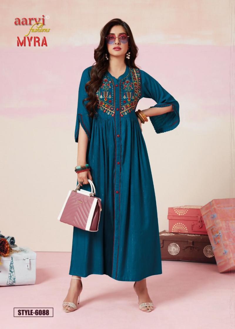 Shop MK49 - Gown Style Kurti Online | Buy from Indian Store, USA