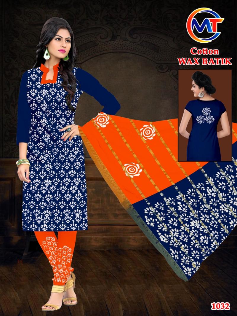 white christmas dresses Red Cotton Batik Embroidery Dress Material with Cotton Mul Dupatta