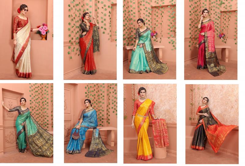 Kanjivaram Silk Sarees ( कांजीवरम साड़ी ) Kanchipuram Pattu Sarees Online –  BharatSthali