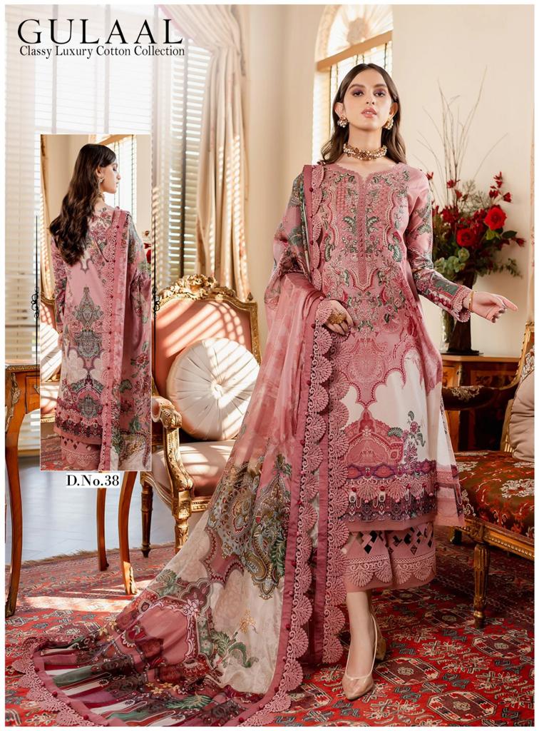 karachi cotton dress material Gulaal Classy Luxury Cotton Collection Vol 4 Karachi Cotton Dress Material:  Textilecatalog