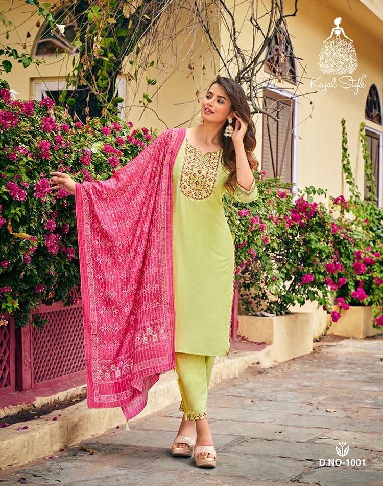 Kajal Style Lavish Vol 1 catalog Designer Cotton Kurti With Sharara