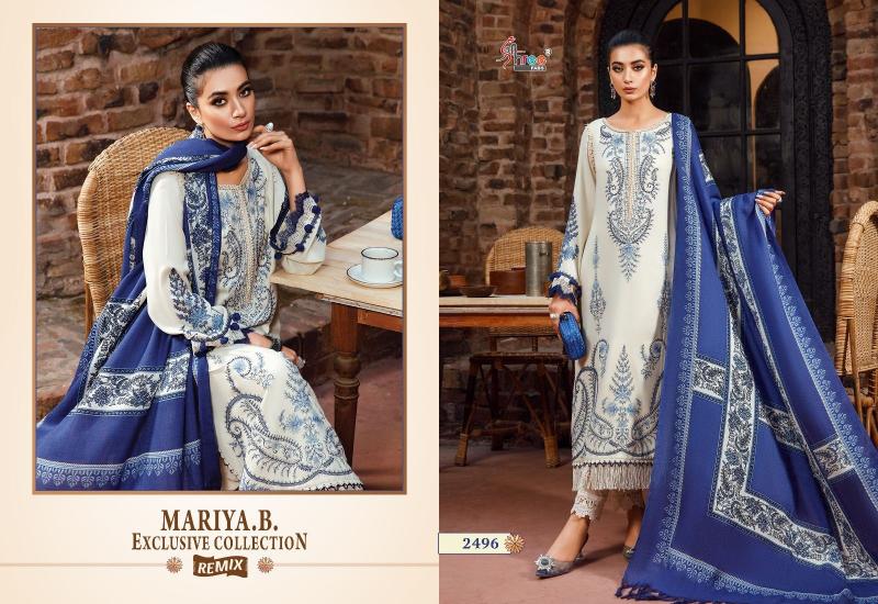 Shree Mariya B Exclusive Collection Remix Cotton Dupatta Pakistani Suit:  Textilecatalog