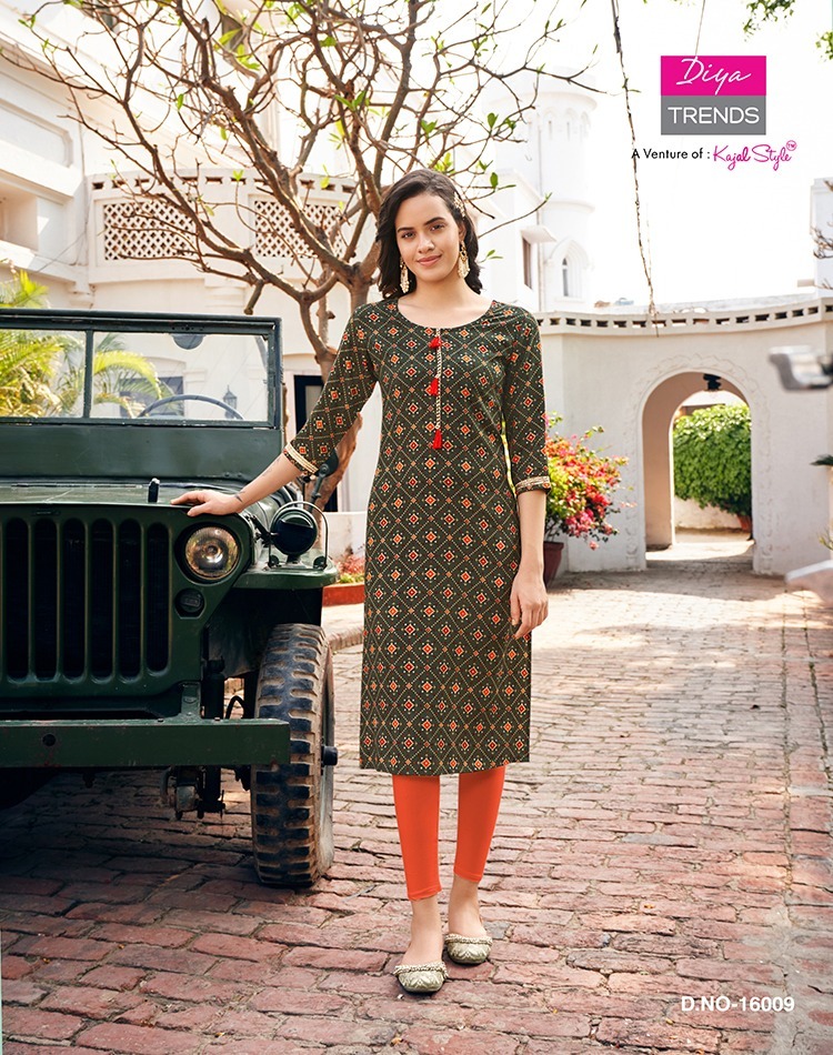 Diya trends present Groom 1 Fancy Wear Designer Anarkali Kurti Collection  wholesaler