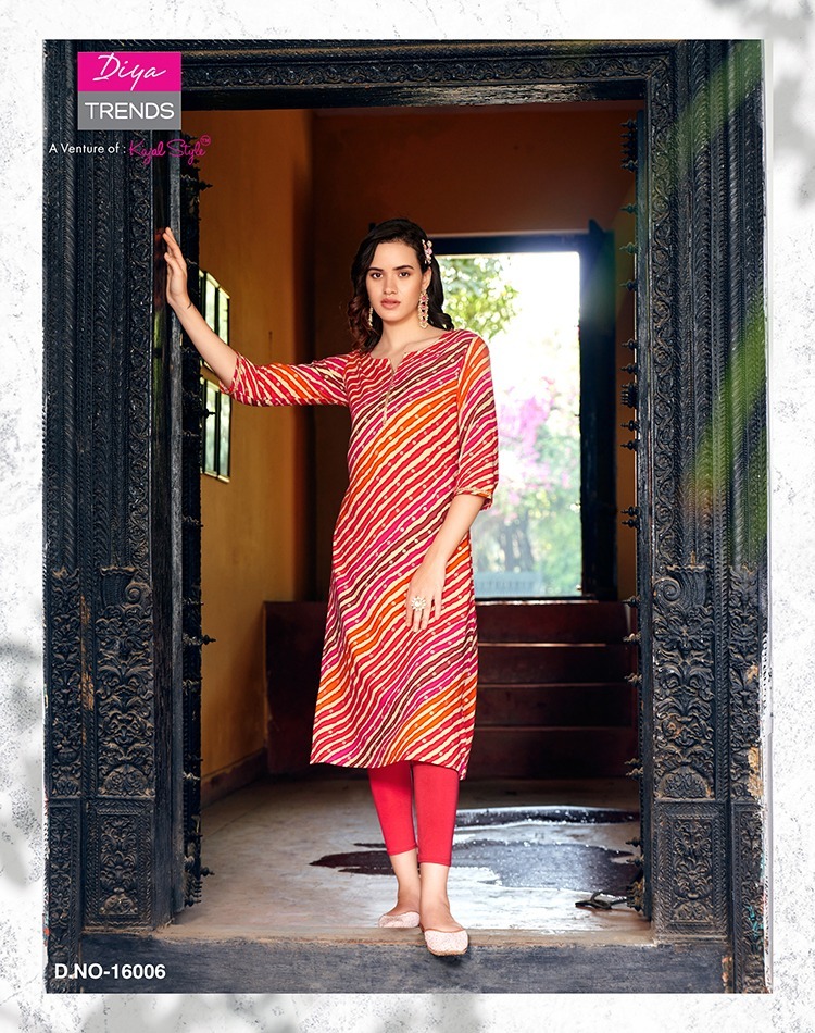 siya vol-4 by karissa trends trendy designer kurti catalogue collection 2023