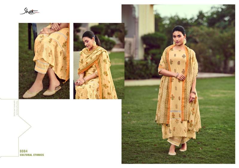 Flowrish Esaira by Sahiba Pashmina Suits with Velvet Shawl online