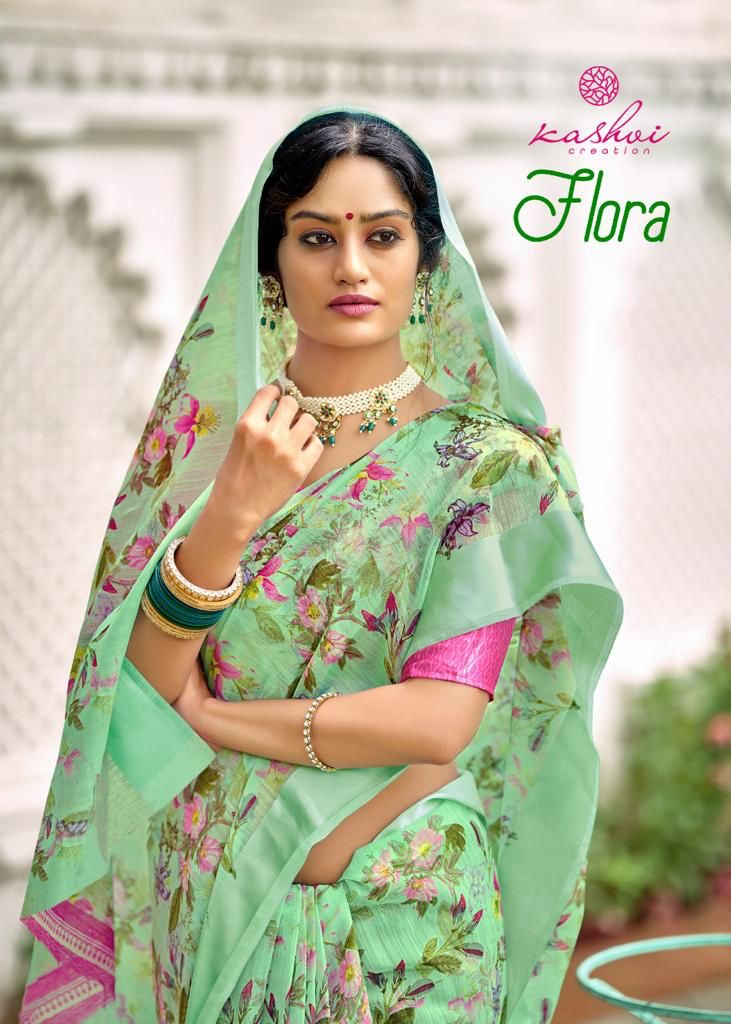 Turquoise Plain Saree & Salwar Suit Crepe (Uniform Combo) – Satish Silk  Mills