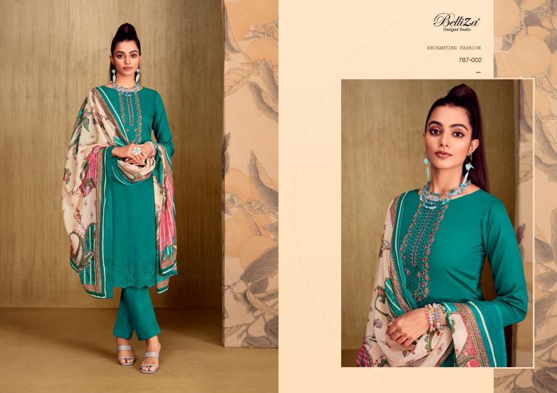 garden silk dress material Luxurious Green Floral Beads & Moti Handwork Banarasi Silk Dress Mater