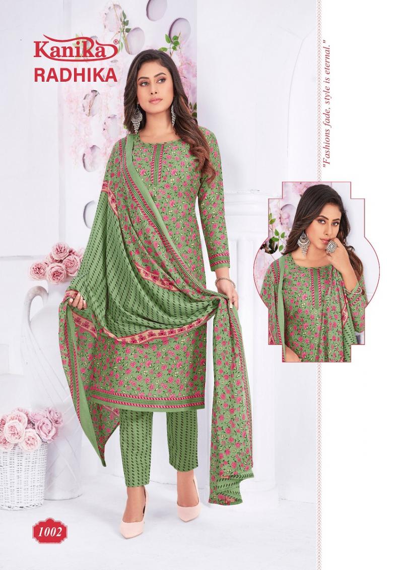 Radhika Rang Munch Vol 1 Cotton Kurti Pant With Dupatta :textileexport
