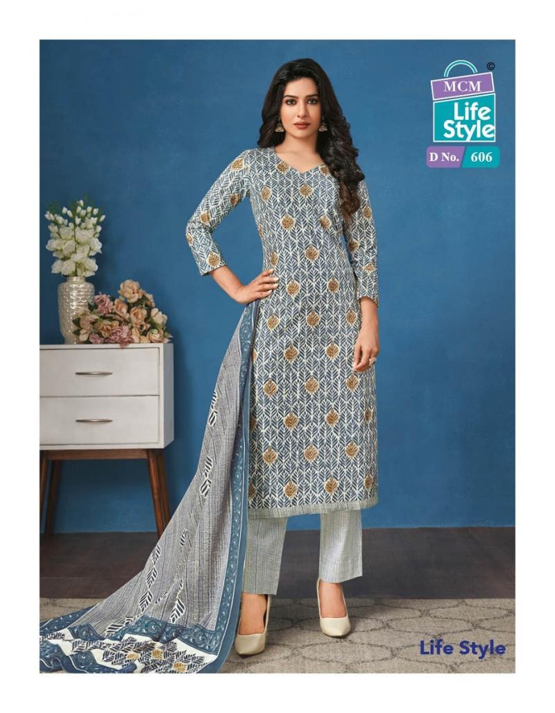 lifestyle cotton dress material Priya Vol 20 Mcm Lifestyle Cotton Dress Material
