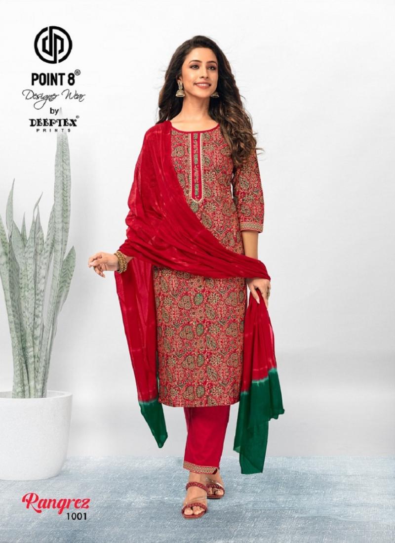 Deeptex Rangrez Vol 1 Ready Made Cotton Dress Collection: Textilecatalog