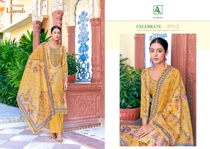 Alok Lajavab Pure Jam Cotton Dress Material Collection: Textilecatalog