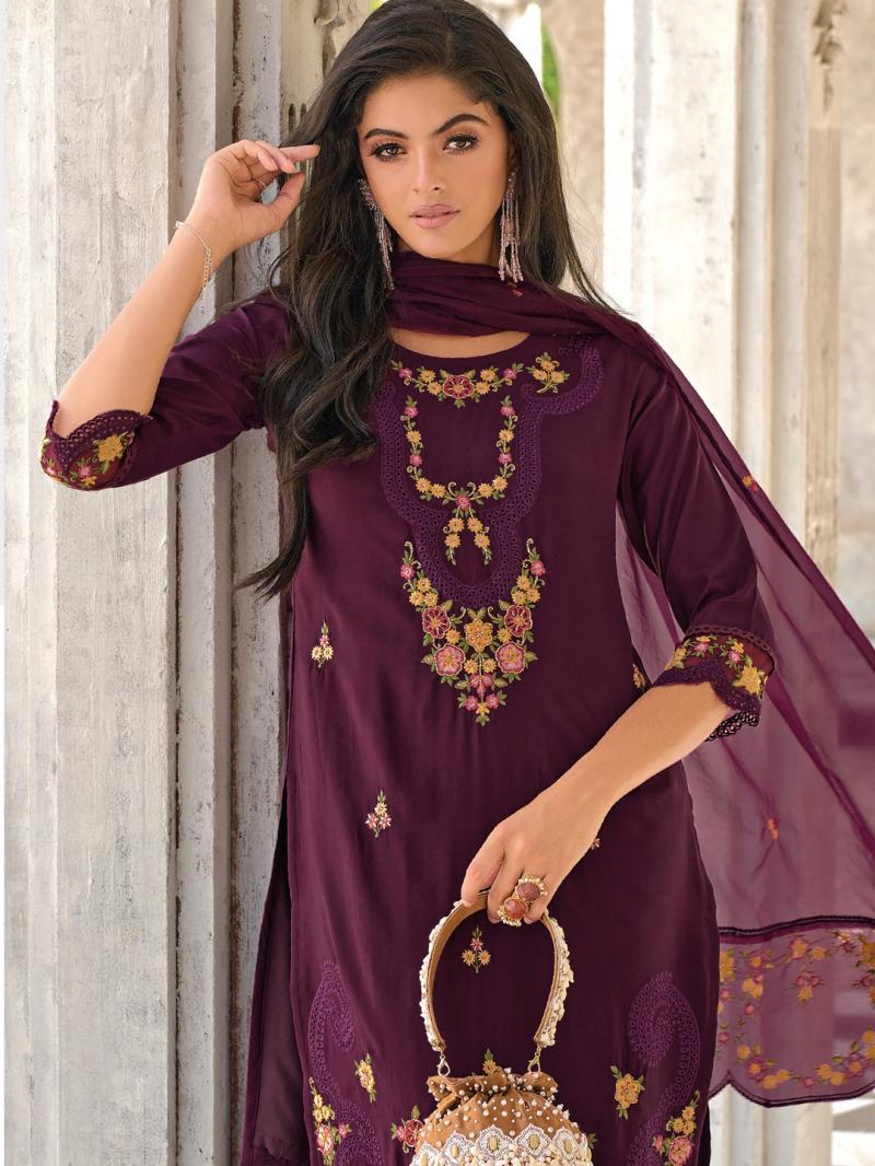 CHEER PAT Women Ethnic Dress Purple Dress - Buy CHEER PAT Women Ethnic  Dress Purple Dress Online at Best Prices in India | Flipkart.com
