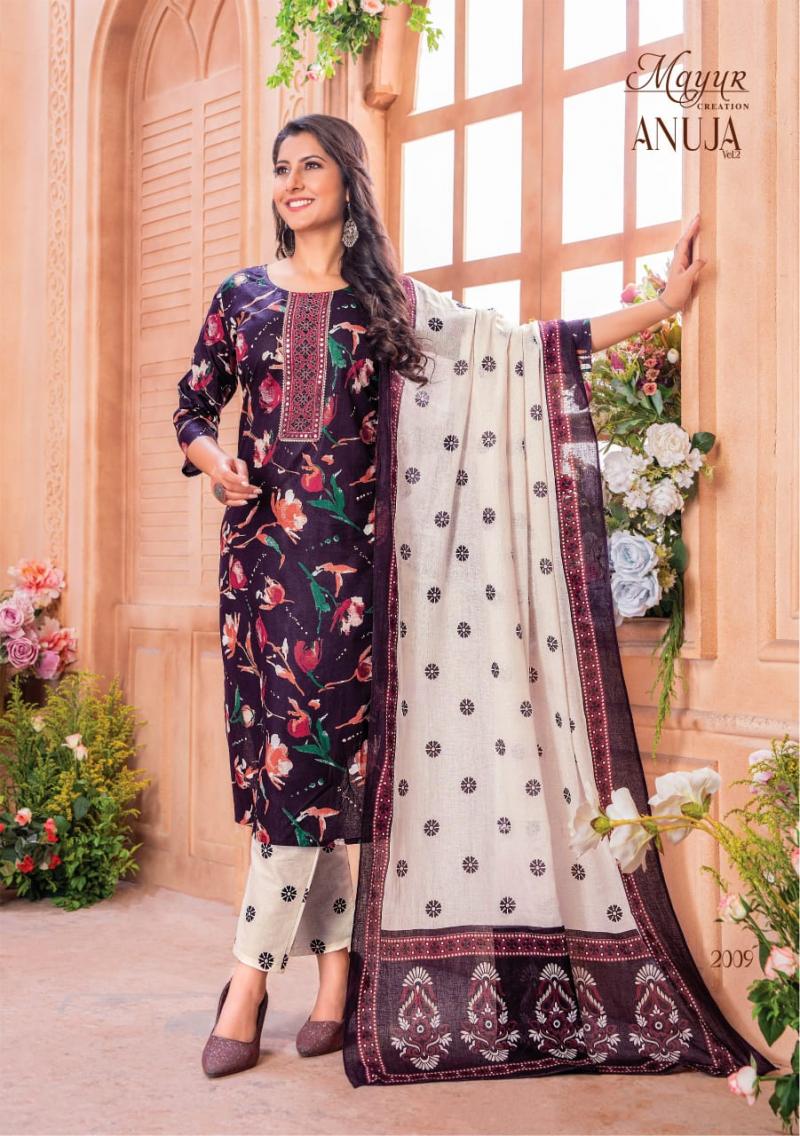 Mayur Anuja Vol 2 Cotton Dress Material Collection: Textilecatalog